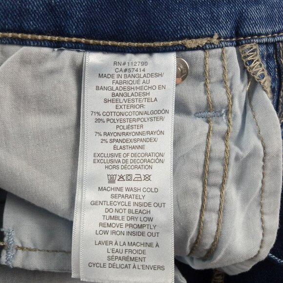 True Religion Halle High Rise Super Skinny Jeans Women's Sz 26 Medium Wash - Picture 7 of 9